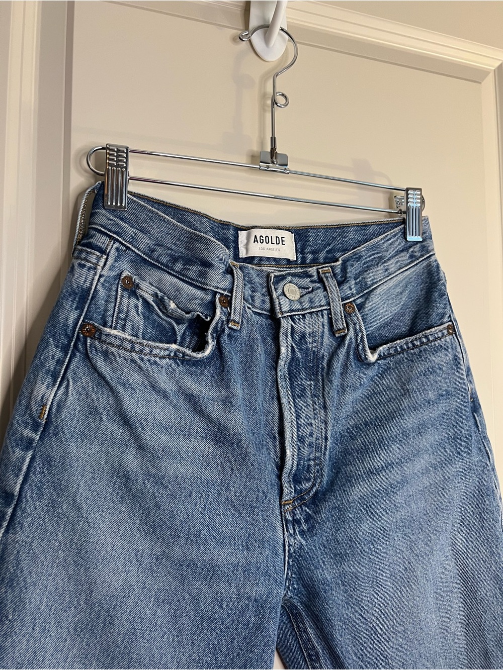 Agolde Riley Jeans Size 25 - Picture 4 of 5